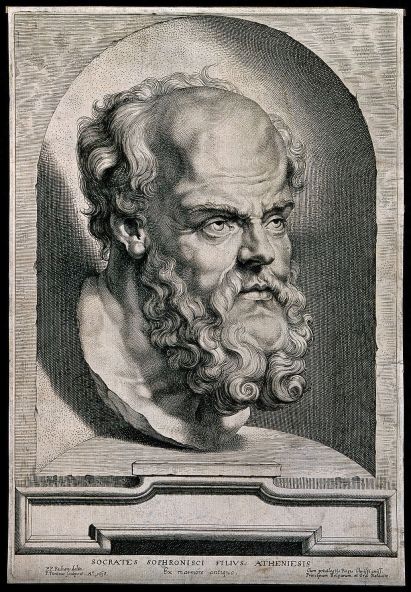 socrates-_line_engraving_by_p-_pontius_1638_after_sir_p-_p_wellcome_v0005528